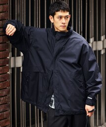 +phenix（プラスフェニックス）の「+phenix/プラスフェニックス 別注 GORE-TEX WINDSTOPPER SHORT MODS COAT/ゴアテックス ウインドストッパー ショートモッズコート（モッズコート）」