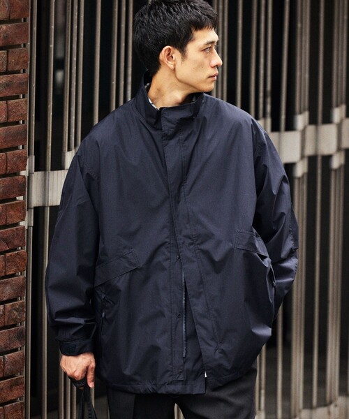 +phenix（プラスフェニックス）の「+phenix/プラスフェニックス 別注 GORE-TEX WINDSTOPPER SHORT MODS COAT/ゴアテックス ウインドストッパー ショートモッズコート（モッズコート・メンズ・ブラック/チャコールグレー/オリーブ/ネイビー・SMALL/MEDIUM/LARGE）」の5枚目の写真