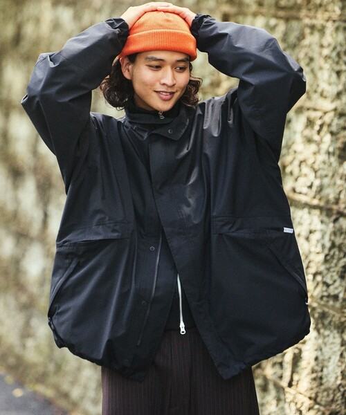 +phenix（プラスフェニックス）の「+phenix/プラスフェニックス 別注 GORE-TEX WINDSTOPPER SHORT MODS COAT/ゴアテックス ウインドストッパー ショートモッズコート（モッズコート・メンズ・ブラック/チャコールグレー/オリーブ/ネイビー・SMALL/MEDIUM/LARGE）」の15枚目の写真