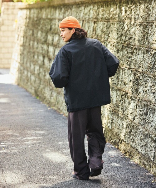 +phenix（プラスフェニックス）の「+phenix/プラスフェニックス 別注 GORE-TEX WINDSTOPPER SHORT MODS COAT/ゴアテックス ウインドストッパー ショートモッズコート（モッズコート・メンズ・ブラック/チャコールグレー/オリーブ/ネイビー・SMALL/MEDIUM/LARGE）」の18枚目の写真