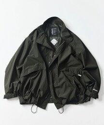 +phenix（プラスフェニックス）の「+phenix/プラスフェニックス 別注 GORE-TEX WINDSTOPPER SHORT MODS COAT/ゴアテックス ウインドストッパー ショートモッズコート（モッズコート）」