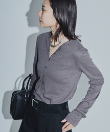 JOURNAL STANDARD | 【ASIDE】 ヘンプコットンフライスヘンリー(Tシャツ/カットソー)