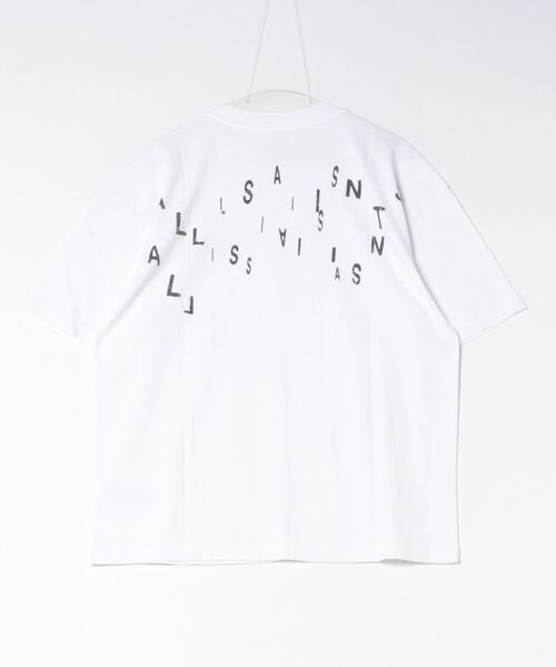 ALLSAINTS(オールセインツ)の「SHADOW RELAXED GRAPHIC T-SHIRT | SHADOW リラックス グラフィック Tシャツ(Tシャツ/カットソー・メンズ・ホワイト・XS/M/S/L)」の8枚目の写真