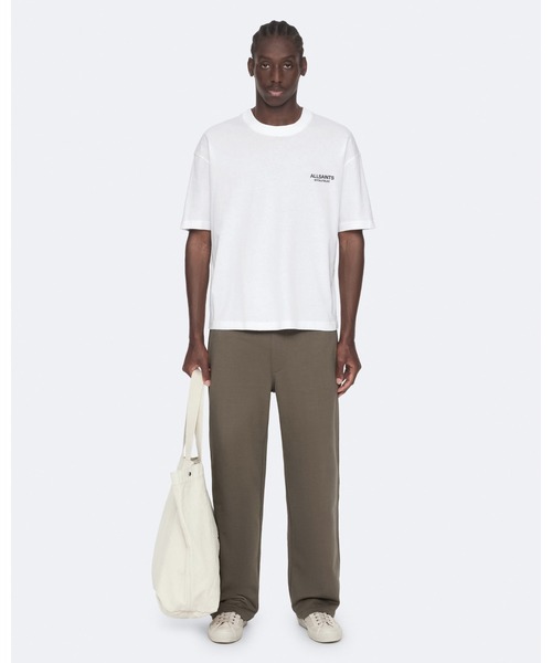 ALLSAINTS(オールセインツ)の「SHADOW RELAXED GRAPHIC T-SHIRT | SHADOW リラックス グラフィック Tシャツ(Tシャツ/カットソー・メンズ・ホワイト・XS/M/S/L)」の2枚目の写真