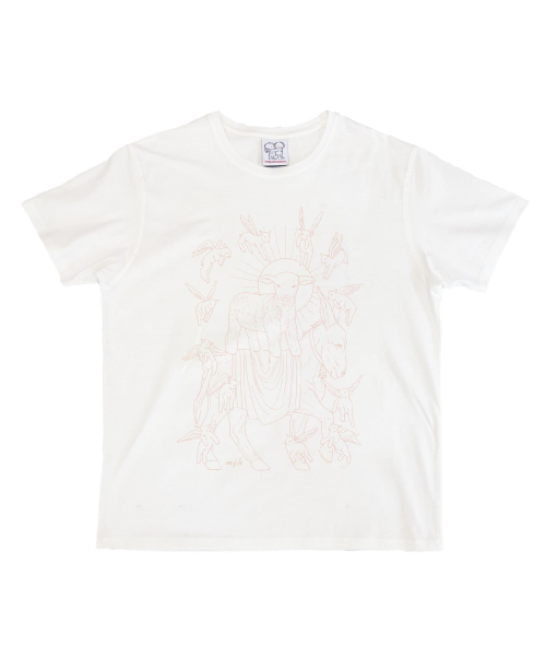 MOSQUITO MURDERERS(モスキートマーダラーズ)の「Jerusalem line work T-SHIRT -White(Tシャツ/カットソー・レディース・その他・1/2/3)」の1枚目の写真