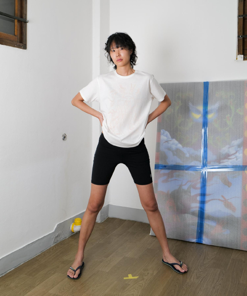 MOSQUITO MURDERERS(モスキートマーダラーズ)の「Jerusalem line work T-SHIRT -White(Tシャツ/カットソー・レディース・その他・1/2/3)」の4枚目の写真