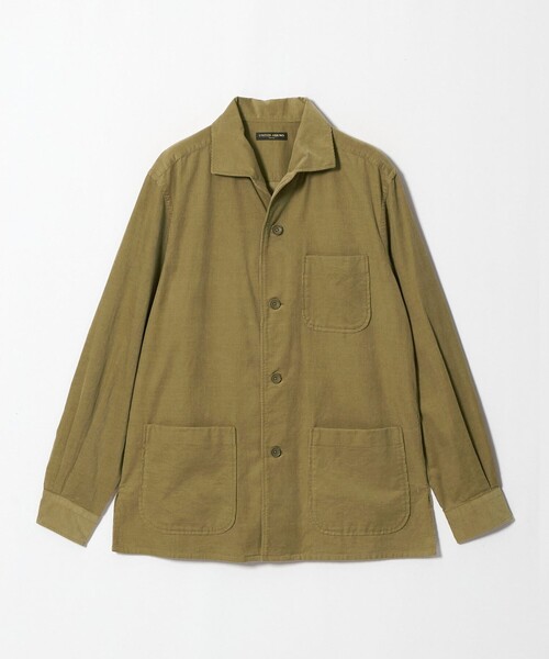 UNITED ARROWS(ユナイテッドアローズ)の「コーデュロイ シャツジャケット(シャツ/ブラウス・メンズ・ダークグレー/ベージュ・S/L/M)」の10枚目の写真