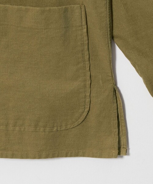 UNITED ARROWS(ユナイテッドアローズ)の「コーデュロイ シャツジャケット(シャツ/ブラウス・メンズ・ダークグレー/ベージュ・S/L/M)」の14枚目の写真