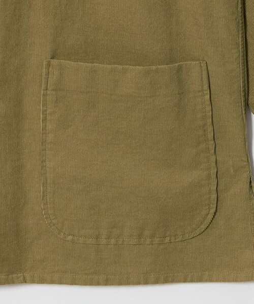 UNITED ARROWS(ユナイテッドアローズ)の「コーデュロイ シャツジャケット(シャツ/ブラウス・メンズ・ダークグレー/ベージュ・S/L/M)」の15枚目の写真