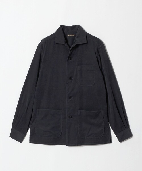 UNITED ARROWS(ユナイテッドアローズ)の「コーデュロイ シャツジャケット(シャツ/ブラウス・メンズ・ダークグレー/ベージュ・S/L/M)」の20枚目の写真