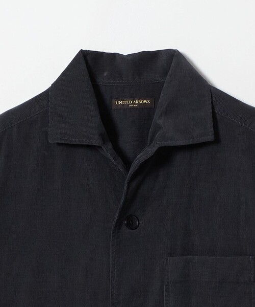 UNITED ARROWS(ユナイテッドアローズ)の「コーデュロイ シャツジャケット(シャツ/ブラウス・メンズ・ダークグレー/ベージュ・S/L/M)」の21枚目の写真