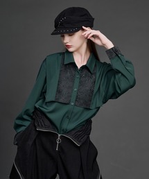 TELOPLAN】26SS新作 Cevat China Top / ジェヴァットチャイナトップ