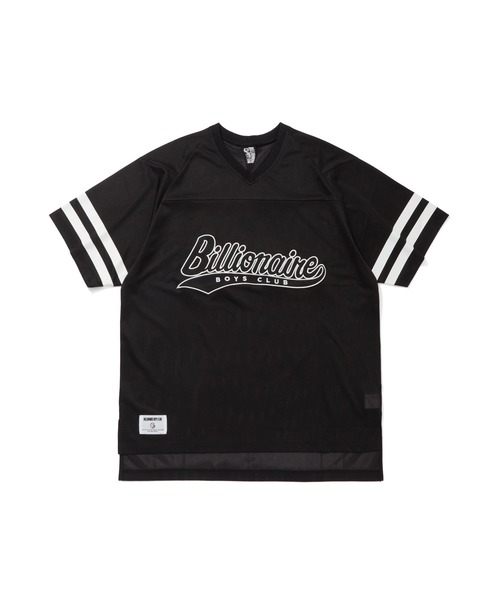 BILLIONAIRE BOYS CLUB(ビリオネア・ボーイズ・クラブ)の「MESH FOOTBALL SHIRT(Tシャツ/カットソー・メンズ・ブラック/その他1/その他2・MEDIUM/LARGE/X-LARGE)」の1枚目の写真