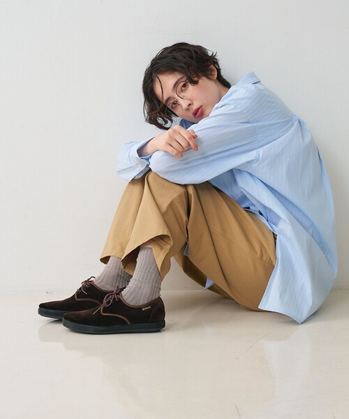 ALBEROLA（アルベローラ）の「【WEB限定】【ALBEROLA】ベロアレースアップシューズ（その他シューズ・レディース・ブラウン/ブラック・36/38/37）」の17枚目の写真