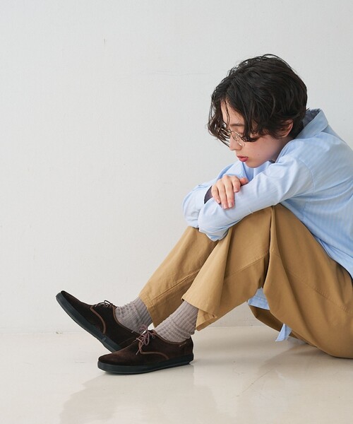 ALBEROLA（アルベローラ）の「【WEB限定】【ALBEROLA】ベロアレースアップシューズ（その他シューズ・レディース・ブラウン/ブラック・36/38/37）」の18枚目の写真