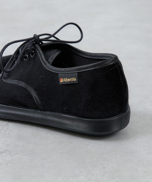 ALBEROLA（アルベローラ）の「【WEB限定】【ALBEROLA】ベロアレースアップシューズ（その他シューズ・レディース・ブラウン/ブラック・36/38/37）」の8枚目の写真