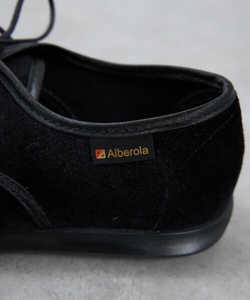 ALBEROLA（アルベローラ）の「【WEB限定】【ALBEROLA】ベロアレースアップシューズ（その他シューズ・レディース・ブラウン/ブラック・36/38/37）」の9枚目の写真
