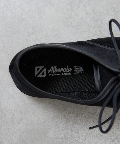 ALBEROLA（アルベローラ）の「【WEB限定】【ALBEROLA】ベロアレースアップシューズ（その他シューズ・レディース・ブラウン/ブラック・36/38/37）」の10枚目の写真