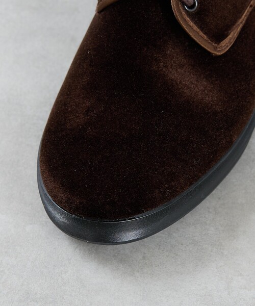 ALBEROLA（アルベローラ）の「【WEB限定】【ALBEROLA】ベロアレースアップシューズ（その他シューズ・レディース・ブラウン/ブラック・36/38/37）」の5枚目の写真