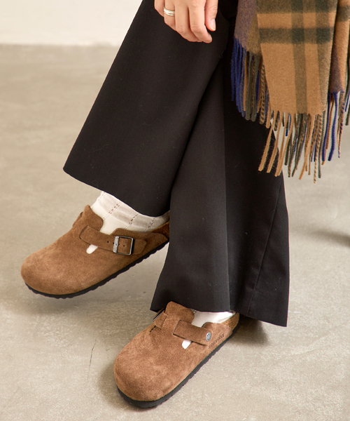 BIRKENSTOCK(ビルケンシュトック)の「別注【BIRKENSTOCK For JOURNAL STANDARD】BOSTON(その他シューズ・レディース・ベージュ/ブルー・35/36/37/38/39)」の1枚目の写真