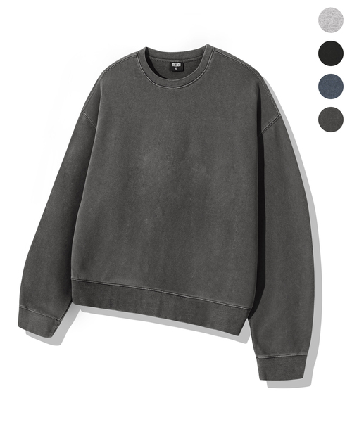 TRILLION（トリリオン）の「[HB] ESSENTIALS バックカット セミクロップ スウェット_4color（スウェット・レディース・ブラック/チャコール・MEDIUM/X-LARGE/LARGE）」の2枚目の写真