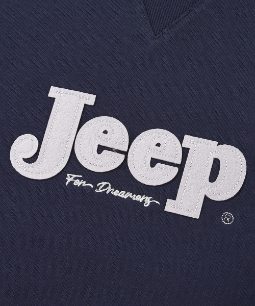 JEEP(ジープ)の「WOMEN セリフ ビッグロゴ スウェット (JR5TSF844NA)(スウェット・レディース・その他・MEDIUM/LARGE/X-LARGE/SMALL)」の4枚目の写真