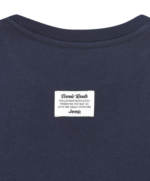 JEEP(ジープ)の「WOMEN セリフ ビッグロゴ スウェット (JR5TSF844NA)(スウェット・レディース・その他・MEDIUM/LARGE/X-LARGE/SMALL)」の5枚目の写真