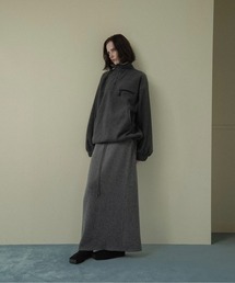 lawgy（ラウジー）の「over size embroidery half button fleece / オーバーサイズエンブロイダリーハーフボタンフリース（その他トップス）」
