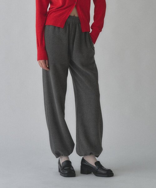 WHIMSIC(ウィムジック)の「【UNISEX】ループパイルフリースイージーパンツ(その他パンツ・メンズ・グレー/グレイッシュベージュ・FREE)」の1枚目の写真