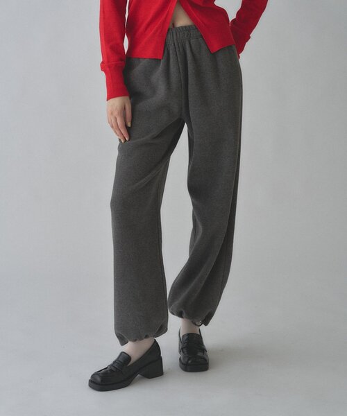 WHIMSIC(ウィムジック)の「【UNISEX】ループパイルフリースイージーパンツ(その他パンツ・メンズ・グレー/グレイッシュベージュ・FREE)」の6枚目の写真