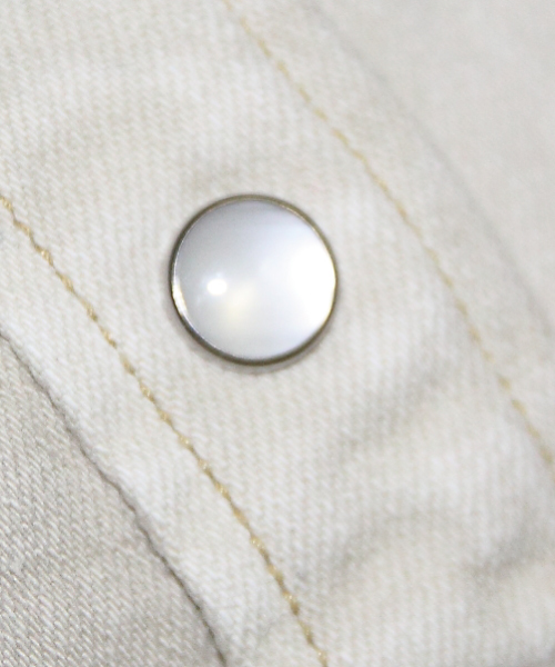 JACKROSE（ジャックローズ）の「ハイパーストレッチクールマックスデニムウエスタンシャツ（シャツ/ブラウス・メンズ・ベージュ/サックスブルー・L/M/XL）」の18枚目の写真