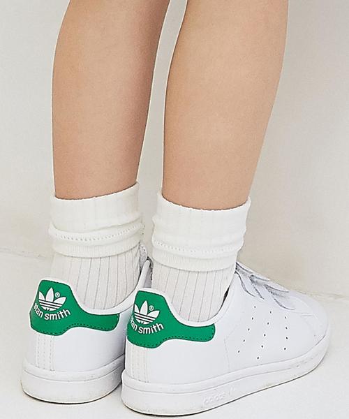 adidas(アディダス)の「【ADIDAS(アディダス)】 STANSMITH CFI 17cm-21cm◆(スニーカー・キッズ・コバルトブルー/ケリー/ピンク・17cm/19cm/18cm/21cm/20cm)」の1枚目の写真
