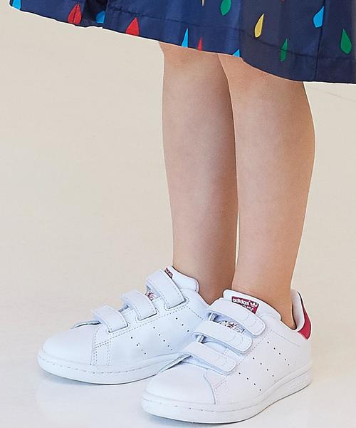 adidas(アディダス)の「【ADIDAS(アディダス)】 STANSMITH CFI 17cm-21cm◆(スニーカー・キッズ・コバルトブルー/ケリー/ピンク・17cm/19cm/18cm/21cm/20cm)」の3枚目の写真