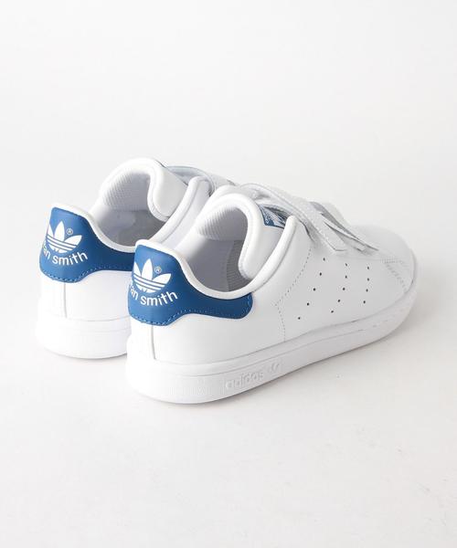 adidas(アディダス)の「【ADIDAS(アディダス)】 STANSMITH CFI 17cm-21cm◆(スニーカー・キッズ・コバルトブルー/ケリー/ピンク・17cm/19cm/18cm/21cm/20cm)」の4枚目の写真