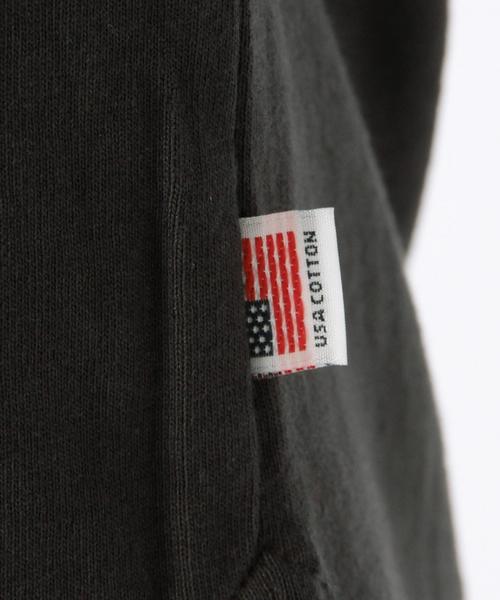 coen(コーエン)の「USAコットンVネックポケットTシャツ(Tシャツ/カットソー・レディース・ホワイト/ブラック・MEDIUM/LARGE)」の10枚目の写真