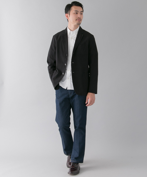 URBAN RESEARCH(アーバンリサーチ)の「UR TAILOR シャツ ジャケット(テーラードジャケット・メンズ・ブラック/ネイビー・LARGE/SMALL/MEDIUM)」の9枚目の写真
