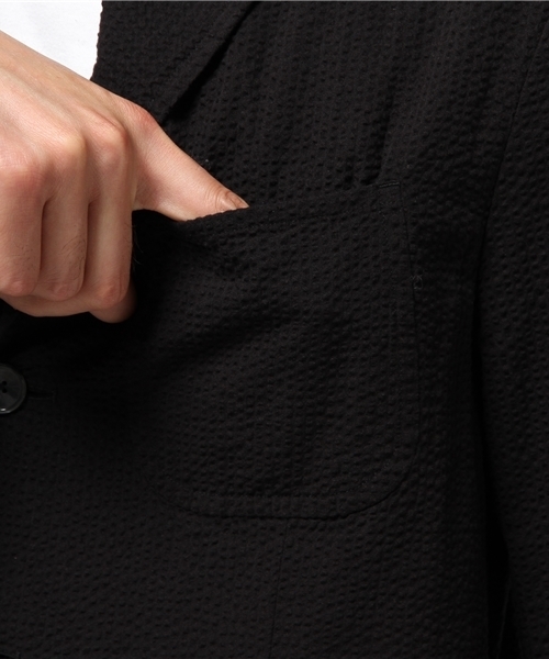 URBAN RESEARCH(アーバンリサーチ)の「UR TAILOR シャツ ジャケット(テーラードジャケット・メンズ・ブラック/ネイビー・LARGE/SMALL/MEDIUM)」の5枚目の写真