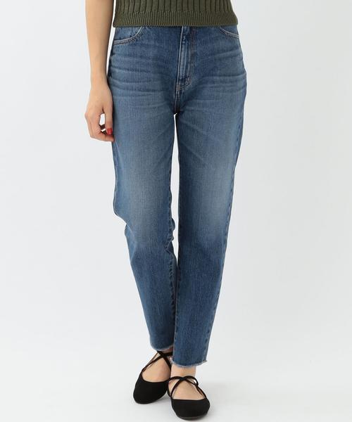 Another Edition（アナザーエディション）の「ジャパンデニム細身ストレート/ AEBC JP DNM HOSOMI ストレート◆（デニムパンツ・レディース・ブラック/コバルトブルー・SMALL/MEDIUM）」の2枚目の写真