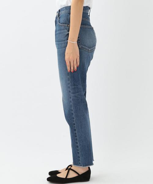 Another Edition（アナザーエディション）の「ジャパンデニム細身ストレート/ AEBC JP DNM HOSOMI ストレート◆（デニムパンツ・レディース・ブラック/コバルトブルー・SMALL/MEDIUM）」の4枚目の写真