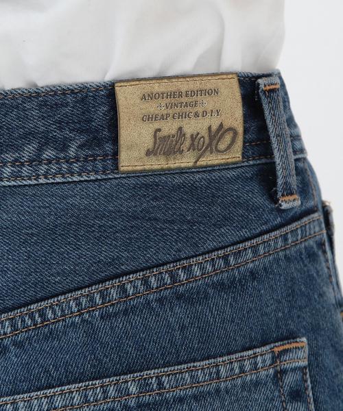 Another Edition（アナザーエディション）の「ジャパンデニム細身ストレート/ AEBC JP DNM HOSOMI ストレート◆（デニムパンツ・レディース・ブラック/コバルトブルー・SMALL/MEDIUM）」の12枚目の写真