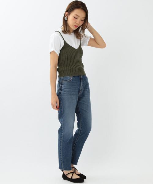 Another Edition（アナザーエディション）の「ジャパンデニム細身ストレート/ AEBC JP DNM HOSOMI ストレート◆（デニムパンツ・レディース・ブラック/コバルトブルー・SMALL/MEDIUM）」の8枚目の写真