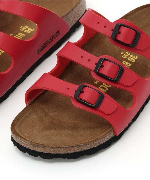 BIRKENSTOCK（ビルケンシュトック）の「【BIRKENSTOCK】 ビルケンシュトック FLORIDA フロリダ（サンダル・レディース・梅/Silver・24㎝/23cm）」の6枚目の写真