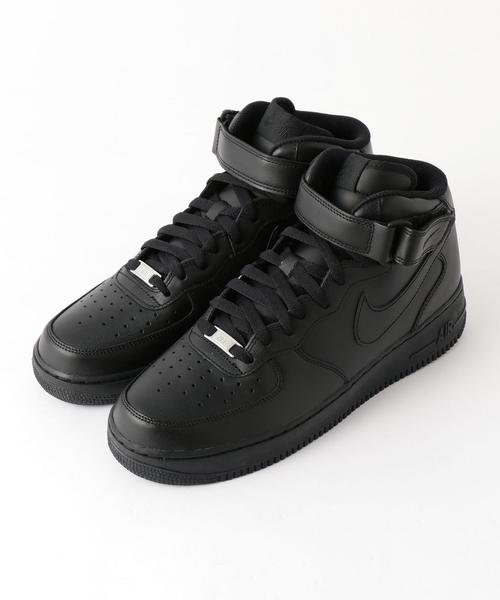 NIKE（ナイキ）の「＜NIKE（ナイキ）＞ AIR FORCE1 MID 07/スニーカー◆（スニーカー・メンズ・ホワイト/ブラック・26cm/27cm/27.5cm/28cm/26.5cm）」の3枚目の写真