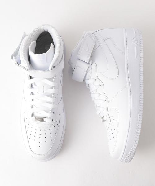NIKE（ナイキ）の「＜NIKE（ナイキ）＞ AIR FORCE1 MID 07/スニーカー◆（スニーカー・メンズ・ホワイト/ブラック・26cm/27cm/27.5cm/28cm/26.5cm）」の9枚目の写真
