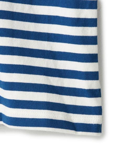 coen（コーエン）の「【coen kids】【MBC】ボーダーカットソー(100～150cm)（Tシャツ/カットソー・キッズ・ロイヤルブルー/オフホワイト・110/130/100/120/140/150）」の8枚目の写真