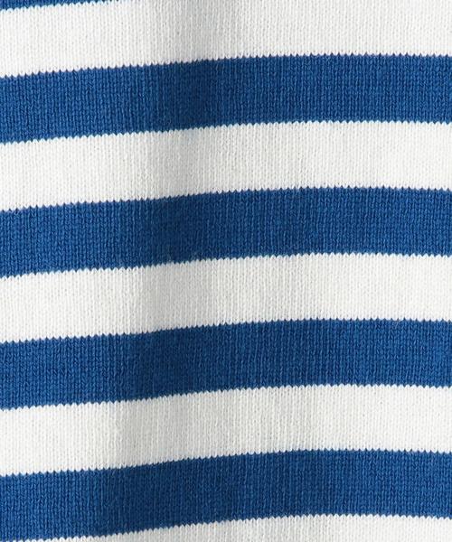 coen（コーエン）の「【coen kids】【MBC】ボーダーカットソー(100～150cm)（Tシャツ/カットソー・キッズ・ロイヤルブルー/オフホワイト・110/130/100/120/140/150）」の10枚目の写真