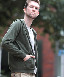 Denime | ヘビー裏毛フルジップパーカー(パーカー)