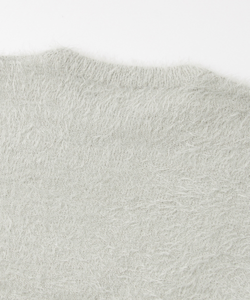 URBAN RESEARCH Sonny Label（アーバンリサーチサニーレーベル）の「Sonny Label フェザーニットプルオーバー（ニット/セーター・レディース・ネイビー/ホワイト/ピンク/グレー/ブラウン・FREE）」の12枚目の写真