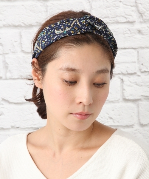 LEPSIM（レプシィム）の「ヘアターバンSS　746764（ヘアバンド・レディース・ブルー/イエロー/ブラック/ピンクベージュ・ONE SIZE）」の2枚目の写真