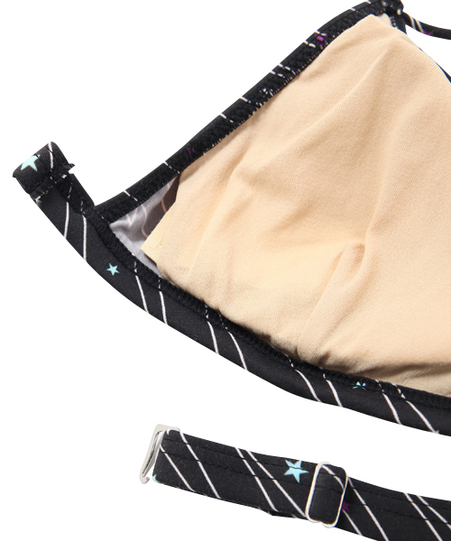 X-girl（エックスガール）の「“THUNDER”BIKINI（水着・レディース・ブラック・ONE SIZE）」の5枚目の写真